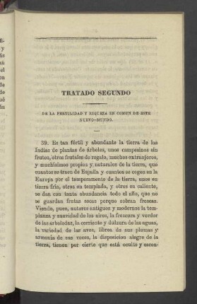 Tratado Segundo