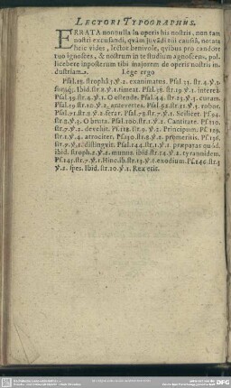 Lectori Typographus