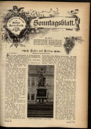 Ausgabe vom Sonntag, den 16. Juli 1905.