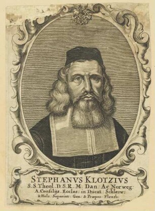 Bildnis des Stephanvs Klotzivs