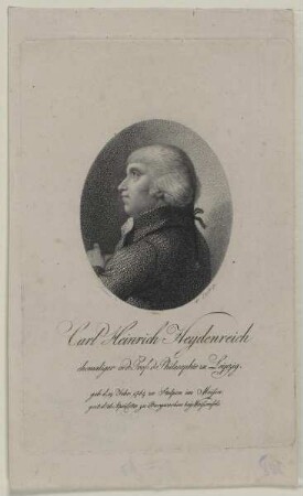 Bildnis des Carl Heinrich Heydenreich