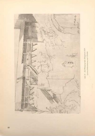 Bild 24 Der Wehrgang beim Königsturm 1864