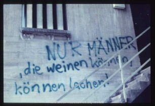 NUR MÄNNER, die weinen können, können lachen!
