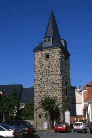 Ballenstedt - Stadtmauertorturm : Stadtmauertorturm. Aufgenommen in Ballenstedt