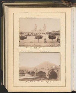 Hauptbrücke in Lima über den Fluß Rimark