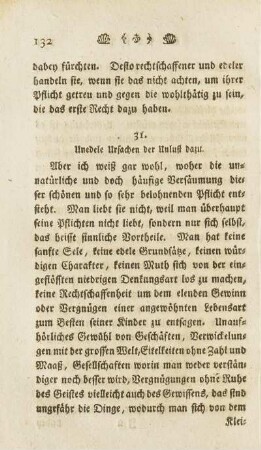 31. Unedele Ursachen der Unlust dazu