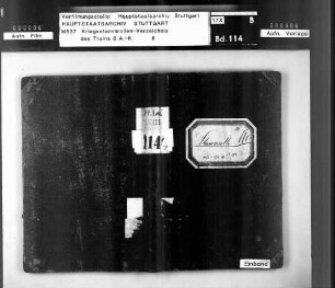 Kriegsstammrolle des Immobilen Pferdelazaretts 1/XIII