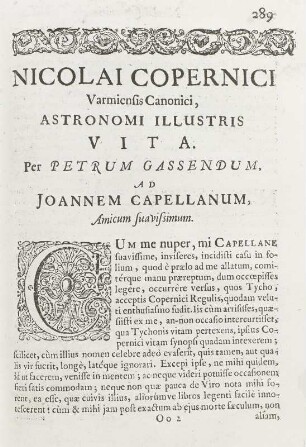 Tychonis Brahei, equilis Dani...astronomorum... vita