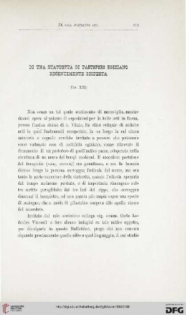 10: Di una statuetta di Pastoforo egiziano recentemente scoperta