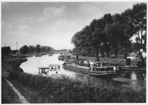 Dortmund-Ems-Kanal (DEK), Selbstfahrer Unterwasser Schleuse Düthe
