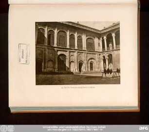 25. Hof des Gouvernementgebäudes in Herat.