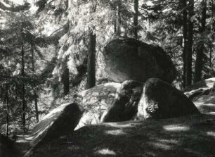 Luisenburg : Fichtelgebirge. Luisenburg. Granitblöcke