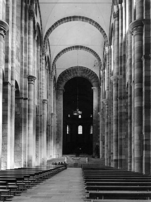 Speyer. Dom Sankt Maria und Sankt Stephan (1027 gegründet). Inneres
