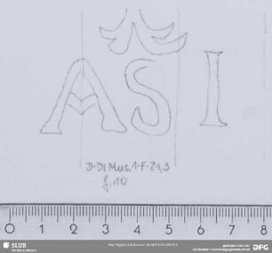 W-Dl-379 Vierkopfschaft / "AST"