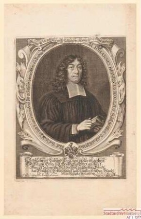 Johann Heinrich Holl, Hohenlohisch-Pfedelbachischer Hofprediger und Superintendent seit 21 Jahren