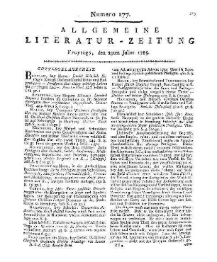 Hegelmaier, T. G.: Anrede an seine Zuhörer. Als er seine dogmatischen Vorlesungen [wiederum] anfing. Tübingen: Heerbrandt 1784