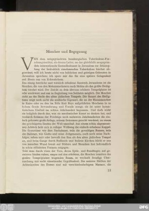 Moschee und Begegnung