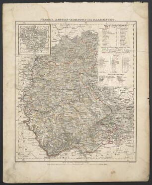 Nassau, Hessen-Homburg und Frankfurt
