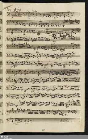 72. Aria: Gelosia tiranno affetto / Piccinni, N.