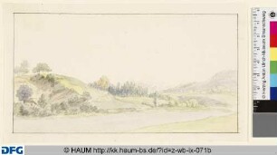 Landschaft mit Fluss