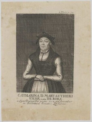 Bildnis der Catharina de Bora