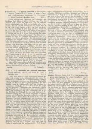 807 [Rezension] Brockelmann, Carl, Syrische Grammatik mit Paradigmen, Literatur, Chrestomathie und Glossar. 3., verm. u. verb. Aufl