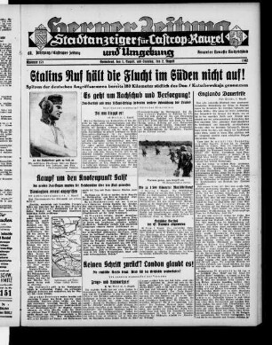 Stadtanzeiger für Castrop-Rauxel und Umgebung : Castroper Zeitung, Rauxeler Neueste Nachrichten ; [...] ; Herner Zeitung
