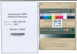 Entnazifizierung Walter Altmann , geb. 20.01.1900 (Konstrukteur)