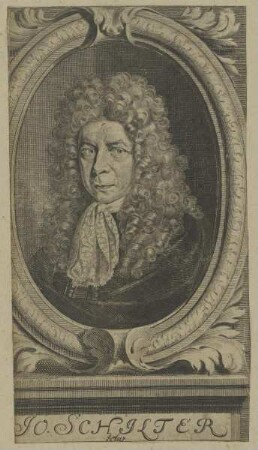 Bildnis des Johann Schilter