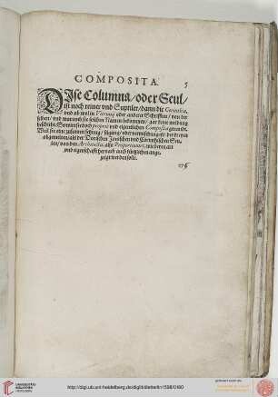 Das fünfte Buch: Von der Composita