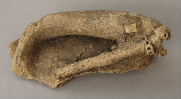 Figurine en argile (fragment)