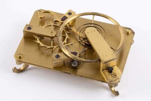 Gangmodell freie Hemmung mit stetiger Kraft, Uhrmacherschule Furtwangen, um 1860