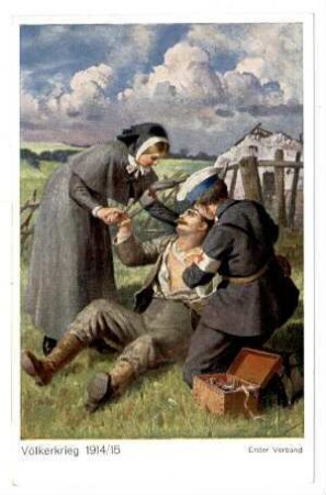 Völkerkrieg 1914/15 Nr. 127: Erster Verband (Mayer)