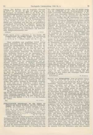 84-85 [Rezension] Kaerst, Julius, Weltgeschichte. Antike und deutsches Volkstum