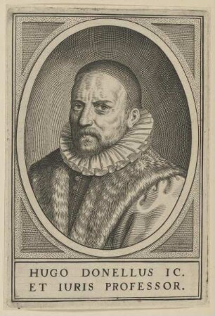 Bildnis des Hugo Donellus