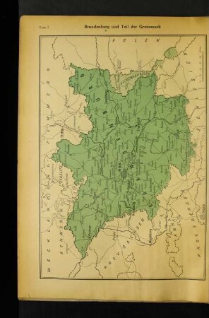 Brandenburg und Teil der Grenzmark