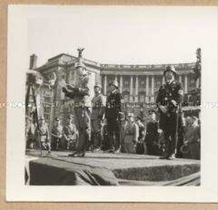 Wien, Heldenplatz, Vereidigung der österreichischen Polizei