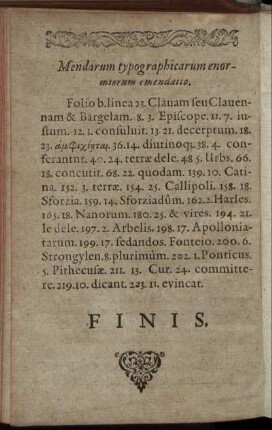 Mendarum typographicarum enormiorum emendatio