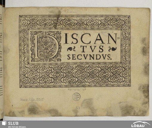 Chorus secundus