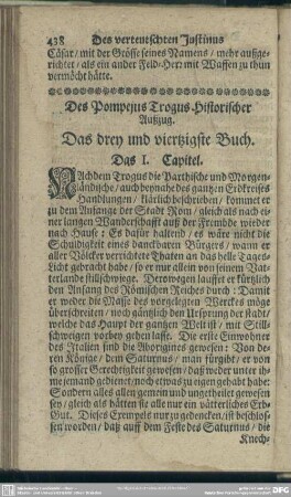 Das drey und viertzigste Buch