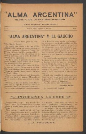 Invocación al ombú