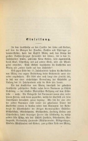 Die Kämpfe und Leiden der Evangelischen auf dem Eichsfelde während dreier Jahrhunderte, 1. Reformation und Gegenreformation bis zu dem Tode des Kurfürsten Daniel von Mainz (21. März 1582)