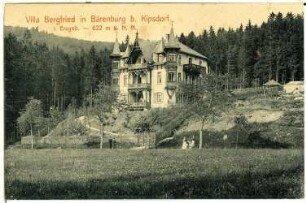 Bärenburg. Villa Bergfried