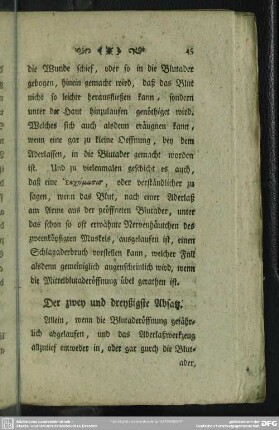 Der zwey und dreyßigste Absatz