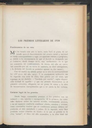 Fundamentos de un voto
