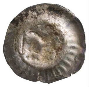 Münze, Hohlpfennig, 15.Jh.