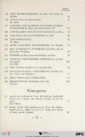 Wintergarten (Nr. 151-231)