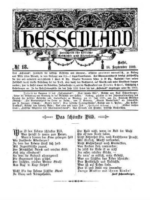No. 18, 18. September 1889