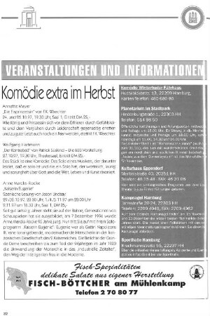Veranstaltungen und Informationen
