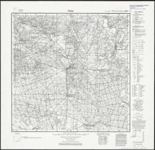 Meßtischblatt 2590 : Malga, 1938 : Malga. - Hrsg. 1911, einz. Nachtr. 1929, redakt. Änd. 1938. - 1:25000. - [Berlin]: Reichsamt für Landesaufnahme, 1938. - 1 Kt.